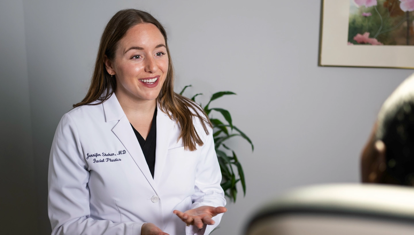 consulting with patients
